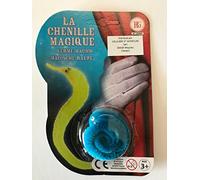 La Chenille Magique - Couleur Bleue - Tirez discrètement sur Le Fil Invisible, la Chenille se faufillera Partout !
