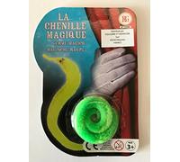 La Chenille Magique - Couleur Verte - Tirez discrètement sur Le Fil Invisible, la Chenille se faufillera Partout !