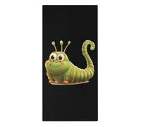 La Chenille Qui Fait des Trous Serviette De Visage Absorbante Serviettes Visage Douces Débarbouillettes pour Sport Spa Quotidien 40X70Cm