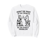 La chèvre et Le Lama sont à l'origine du problème et enfreignent Les règles Sweatshirt