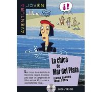 La chica de Mar del Plata Série aventura joven - Livre avec un CD audio - Elvira Sancho - Difusion Centro - Livre CD - Méthode de langue CD