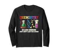 La Chimie, C'est comme Cuisiner, C'est drôle, il Suffit de ne Pas lécher la cuillère Manche Longue