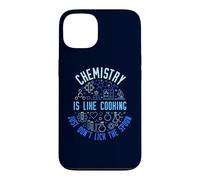 La Chimie, C'est comme Cuisiner, il Suffit de ne Pas lécher la cuillère chimiste Coque pour iPhone 13