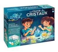 Sentosphère - Planète Science - La Chimie des Cristaux - Apprendre à créer et Organiser soi-même la Formation de Cristaux - pour Enfants dès 8 Ans - Fabriqué en France - 28900