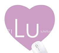 la chimie des éléments tableau lanthanide lutécium. Jeux de tapis de souris en forme de coeur