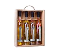 LA CHINATA-Estuche Madera 4 condimentos