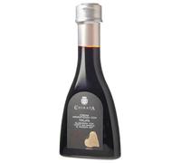 La Chinata Vinaigre espagnol à la truffe balsamique 150 ml - La crème balsamique aromatisée à la truffe est un complément idéal à vos salades, fruits, glaces ou desserts.