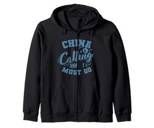 La Chine m'appelle et Je Dois y Aller Sweat à Capuche