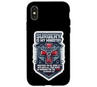 La Chirurgie chirurgicale chrétienne est Mon ministère, Verset de la Bible de Jésus Coque pour iPhone X/XS