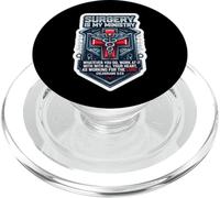 La Chirurgie chirurgicale chrétienne est Mon ministère, Verset de la Bible de Jésus PopSockets PopGrip pour MagSafe