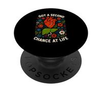 La Chirurgie du Foie a Une Seconde Chance à la Vie pour la récupération Cool des Hommes PopSockets PopGrip Adhésif