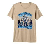 La Chose Importante est Que Je Crois en Moi Big Sassatch T-Shirt Haut de Gamme