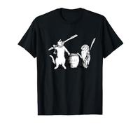 La Chouette et Le Chaton T-Shirt Graphique avec Valeur
