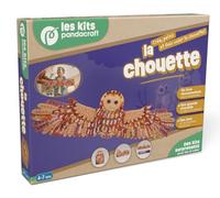 La chouette - Kit Pandacraft 4-7 ans: Crée, peins et fais voler ta chouette !