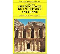 La chronologie de l'histoire ancienne