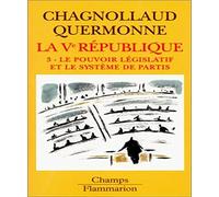 La Ve République Dominique Chagnollaud de Sabouret (Auteur)