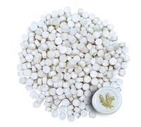 La cire Sceller Perle, Zifospy 370 PCS perles de scellement en cire, perles de scellement pour lettres, cartes de vœux, scellement de vin, invitations de mariage et de fête(Pearl White)