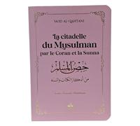 La citadelle du Musulman 9X13 Rose Par le Coran et la Sunna - SA'ID ALQAHTANI - Albouraq - broché - Livre