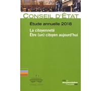La Citoyenneté - Etre (Un) Citoyen Aujourd'hui - Etude Annuelle 2018