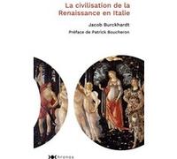 La civilisation de la Renaissance en Italie Jacob Burckhardt (Auteur)