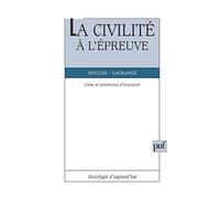 La civilité à l'épreuve : crime et sentiment d'insécurité