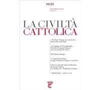 La civilta cattolica 0821 - Sj. Antonio Spadaro - Parole Et Silence Eds - broché - Revue