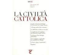 La Civiltà Cattolica 30 Septembre 2017
