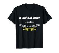La Classe américaine Le train de tes injures citation film T-Shirt