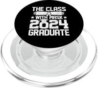 La vec Masque, diplômée 2024 PopSockets PopGrip pour MagSafe