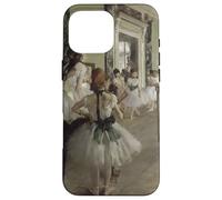 La Classe de Ballet (La Classe de Danse) par Edgar Degas (1874) Coque pour iPhone 16 Pro Max