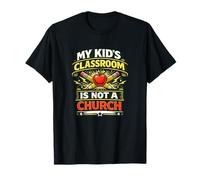La e Mes Enfants n'est Pas Une église T-Shirt