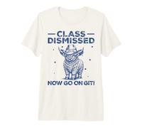 La st renvoyée, passez à Git Funny Highland Cow Last Day T-Shirt Haut de Gamme