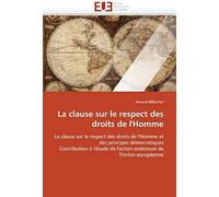 La Clause Sur Le Respect Des Droits De L'homme