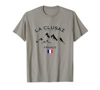 La Clusaz Haute-Savoie Station de Ski Alpes Françaises France T-Shirt