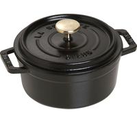 la Cocotte Marmite Fonte Noire 0,4 L Avec Couvercle