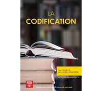 La codification - Jérôme Julien - P.universite Toulouse 1 Capitole - broché - Etude