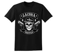 La Coka Nostra MC T-Shirt Black Unisex Mens Tees M