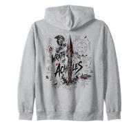 La colère d'Achille Mythologie Grecque Trojan Partage l'amour Sweat à Capuche