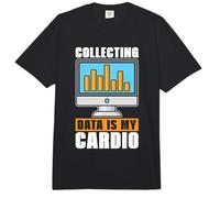 La Collecte de données est Mon analyste de Programmation Cardio Exploration de données Comfort Colors Adult Heavyweight T-Shirt