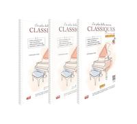 LA COLLECTION BIG NOTES - LES PLUS BELLES OEUVRES CLASSIQUES VOL 1 + VOL 2 + VOL 3 POUR DÉBUTANTS