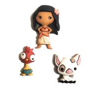 La collection Moana de Disney - Boutons par Dress It Up Buttons and Embelishments - Vaiana HEI-HEI le coq et Pua le cochon.