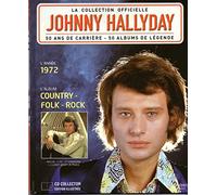 la collection officielle johnny halyday country folk rock 1972 cd et livret