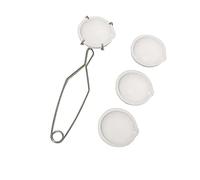 La Collection Professionnelle D'outils De Bol De Creuset De Résiste Jusqu'à 1 500 °C Avec Une Poignée De Pince À Fouet Pour Le Moulage Et Le Raffinage Du Métal Four Sans Bâton