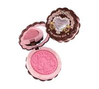 La collection Sweetie Bear Blush satiné en soie, blush poudre rose pêche scintillant pour les joues Flower Know, maquillage pour le visage modulable et estompable, doux et longue tenue (Berry Parfait)