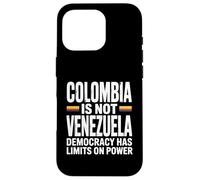 La Colombie n'est Pas Le Venezuela : la démocratie a des limites au Pouvoir Coque pour iPhone 16 Pro
