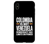 La Colombie n'est Pas Le Venezuela : la démocratie a des limites au Pouvoir Coque pour iPhone XS Max