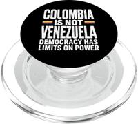 La Colombie n'est Pas Le Venezuela : la démocratie a des limites au Pouvoir PopSockets PopGrip pour MagSafe
