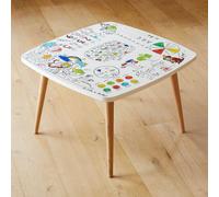 DB Kids Coloritable | Table à Colorier pour Enfant | Dessin et Coloriage à l'eau sans Fin | Table d'Activité en Bois | Inclus 8 Feutres + Jeu de l'Oie | Montessori 3 Ans et + (L'Atelier des Artistes)