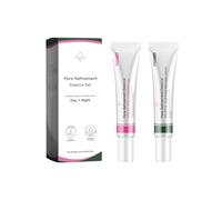 La combinaison de soin purifiante en profondeur des pores comprend une lotion nettoyante et un kit de soin jour et nuit Gjs458 (blanc, 3 x 13,8)