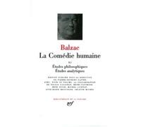 La Comédie Humaine Tome 11 - Etudes Philosophiques - Etudes Analytiques
